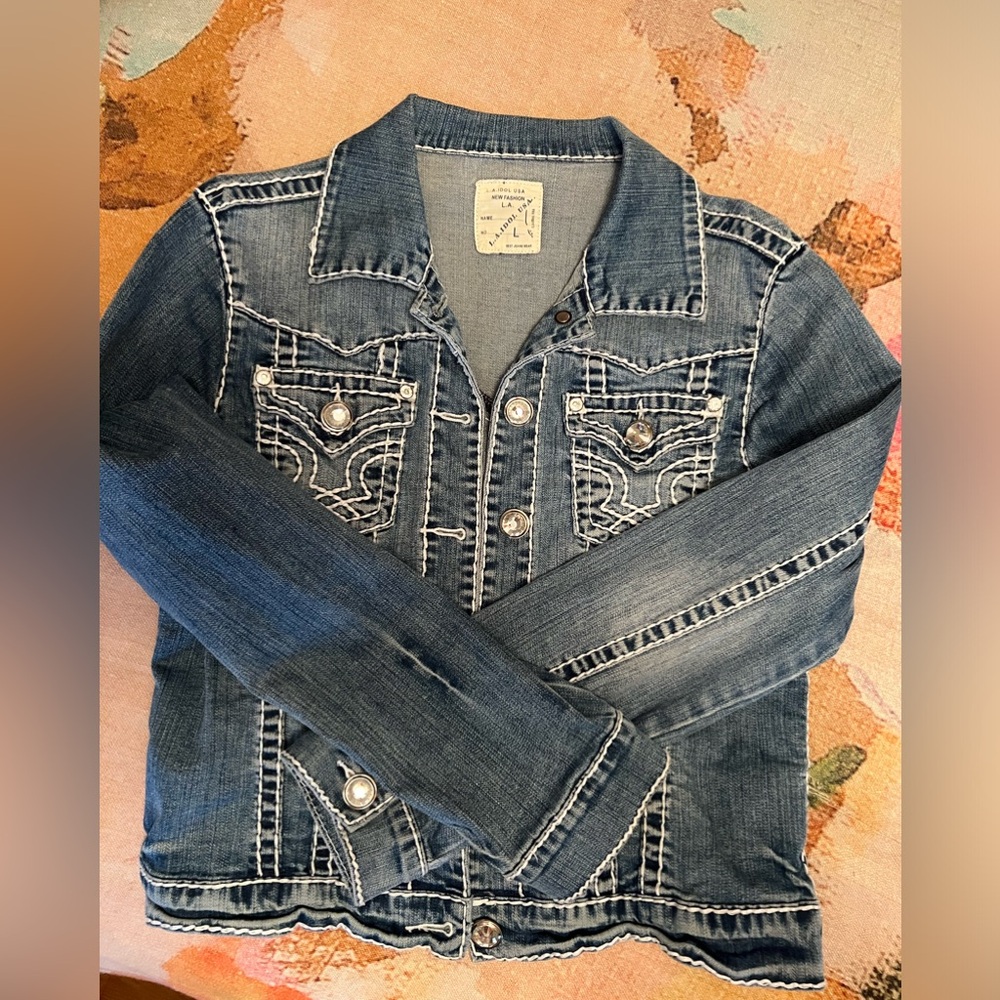 Gently Worn Jean Jacket - image 3